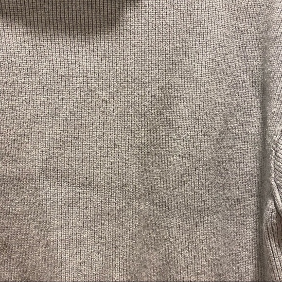 Free People Gray Knit Turtleneck Oversized Sweater XS - Picture 5 of 5